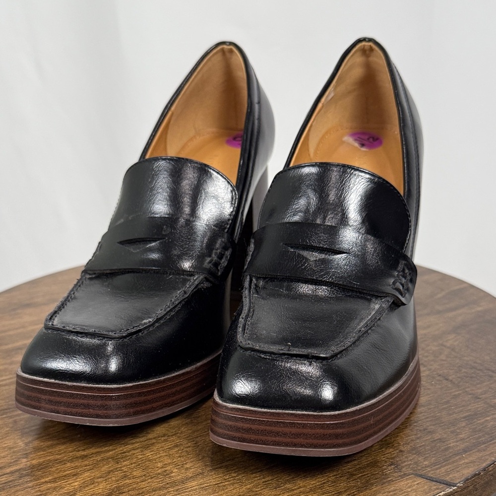 Nine West Women’s Platform Loafers Size 8.5  Menswear Eclectic Grandpa Preppy